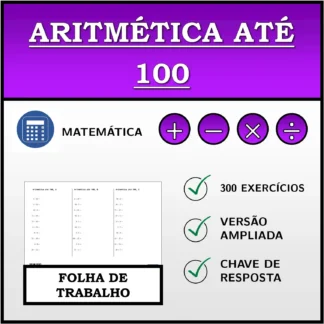 Folha de trabalho: Aritmética até 100