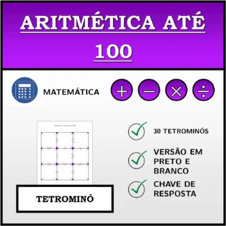Tetromino: Aritmética até 100