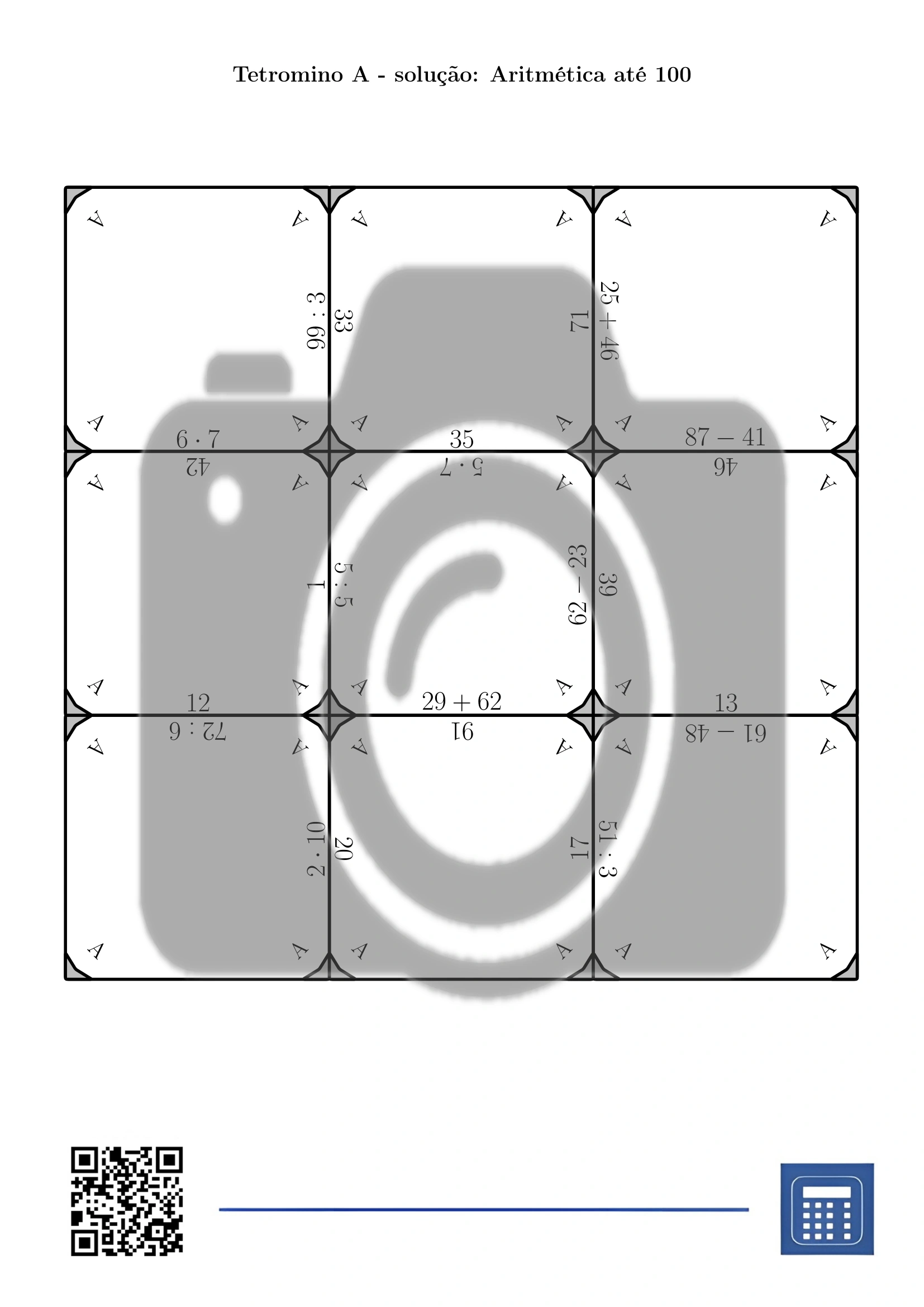 Tetromino: Aritmética até 100 - Image 4