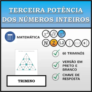 Trimino: Terceira potência dos números inteiros