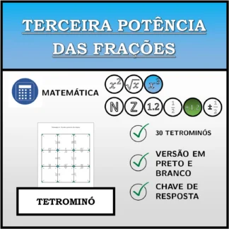 Tetromino: Terceira potência das frações