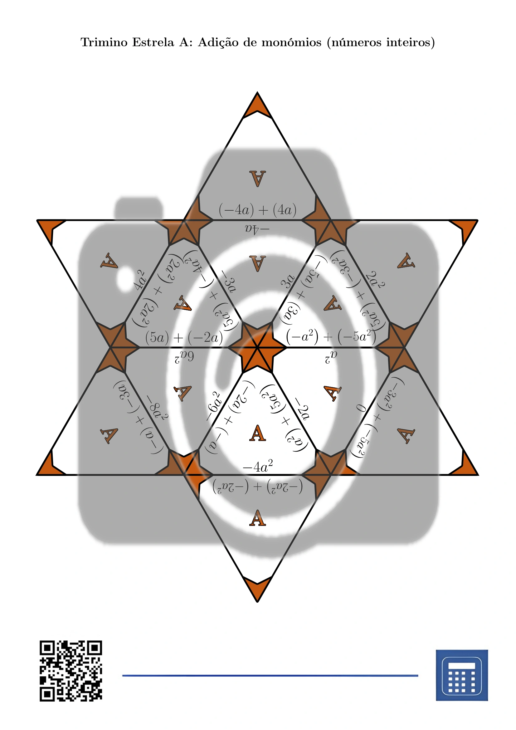 Trimino: Adição de monómios (números inteiros) - Image 4