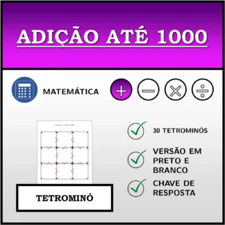 Tetromino: Adição até 1000