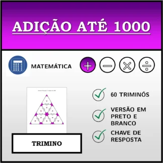 Trimino: Adição até 1000