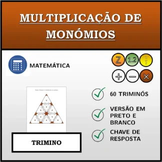 Trimino: Multiplicação de monómios