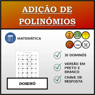 Dominó: Adição de polinómios