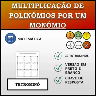 Tetromino: Multiplicação de polinómios por um monómio