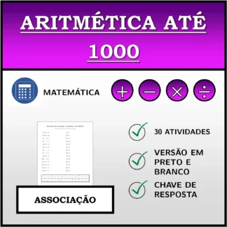 Exercício de associação: Aritmética até 1000
