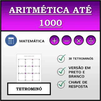 Tetromino: Aritmética até 1000