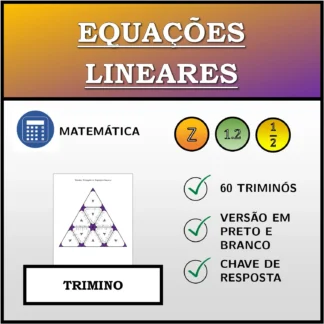 Trimino: Equações lineares