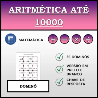 Dominó: Aritmética até 10000