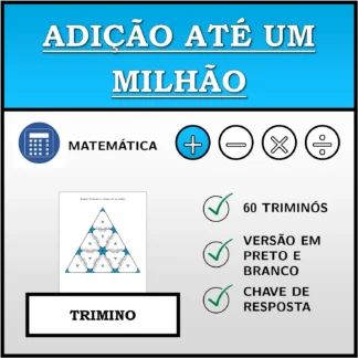 Trimino: Adição até um milhão