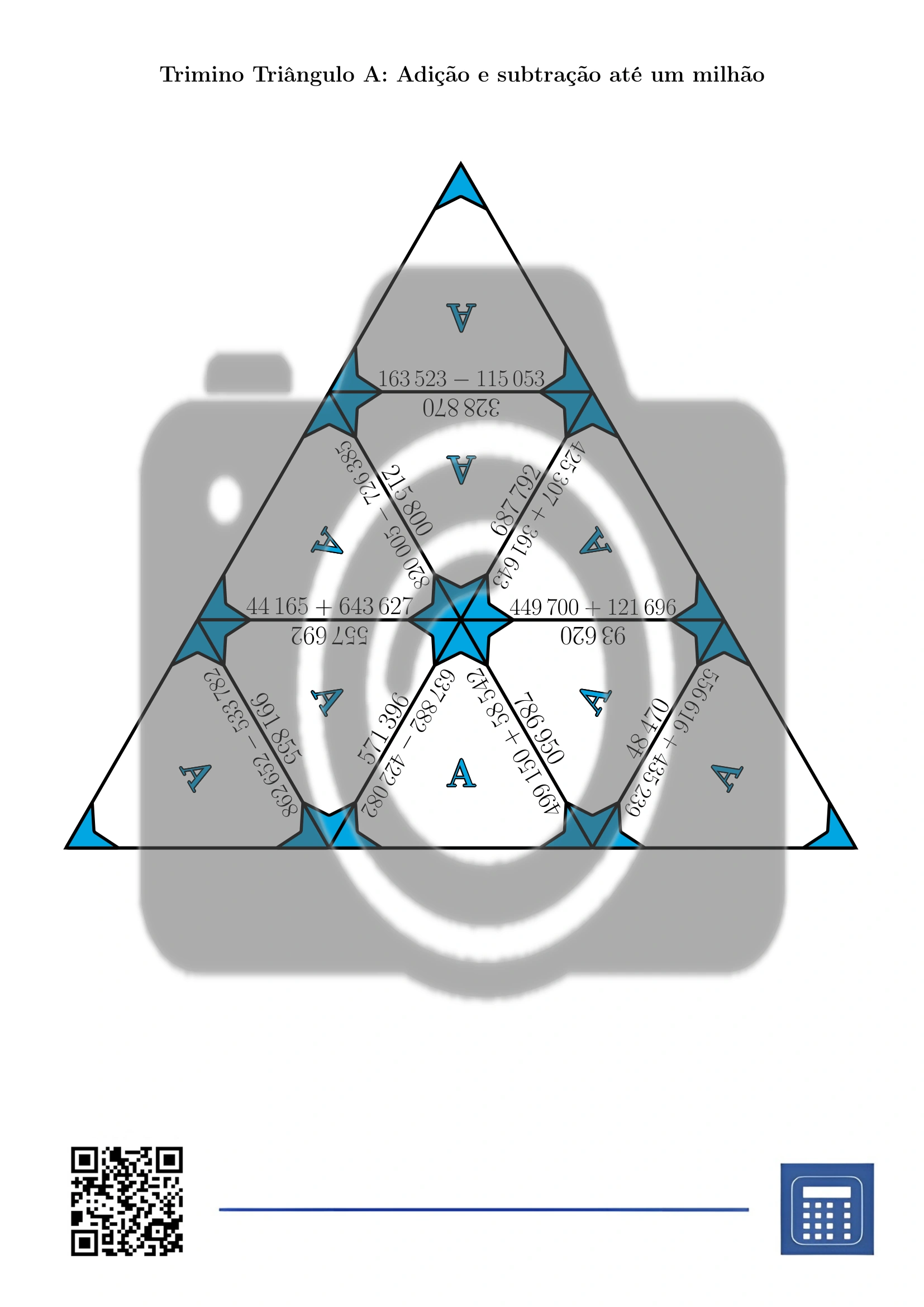 Trimino: Adição e subtração até um milhão - Image 2