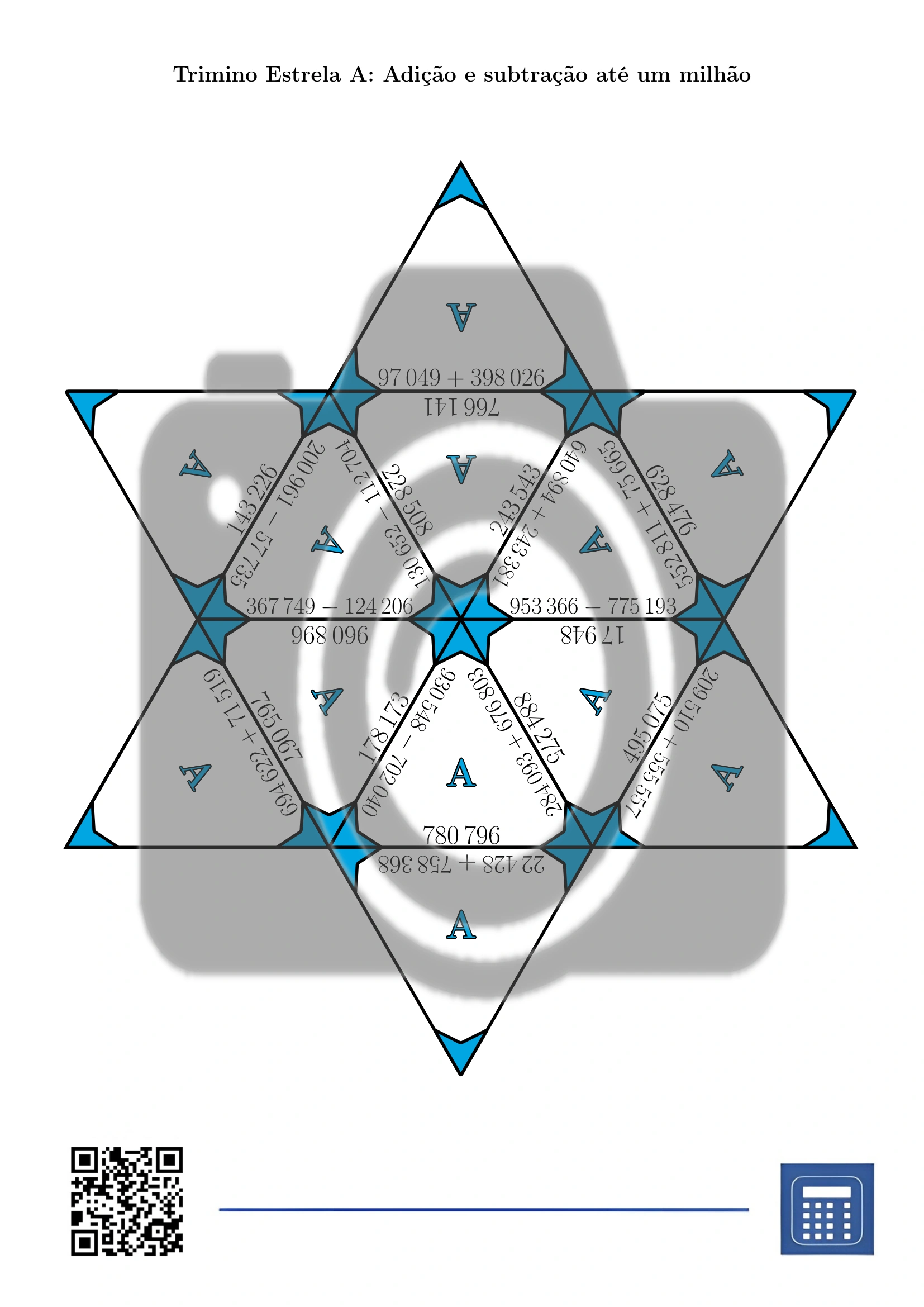 Trimino: Adição e subtração até um milhão - Image 4