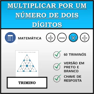 Trimino: Multiplicar por um número de dois dígitos