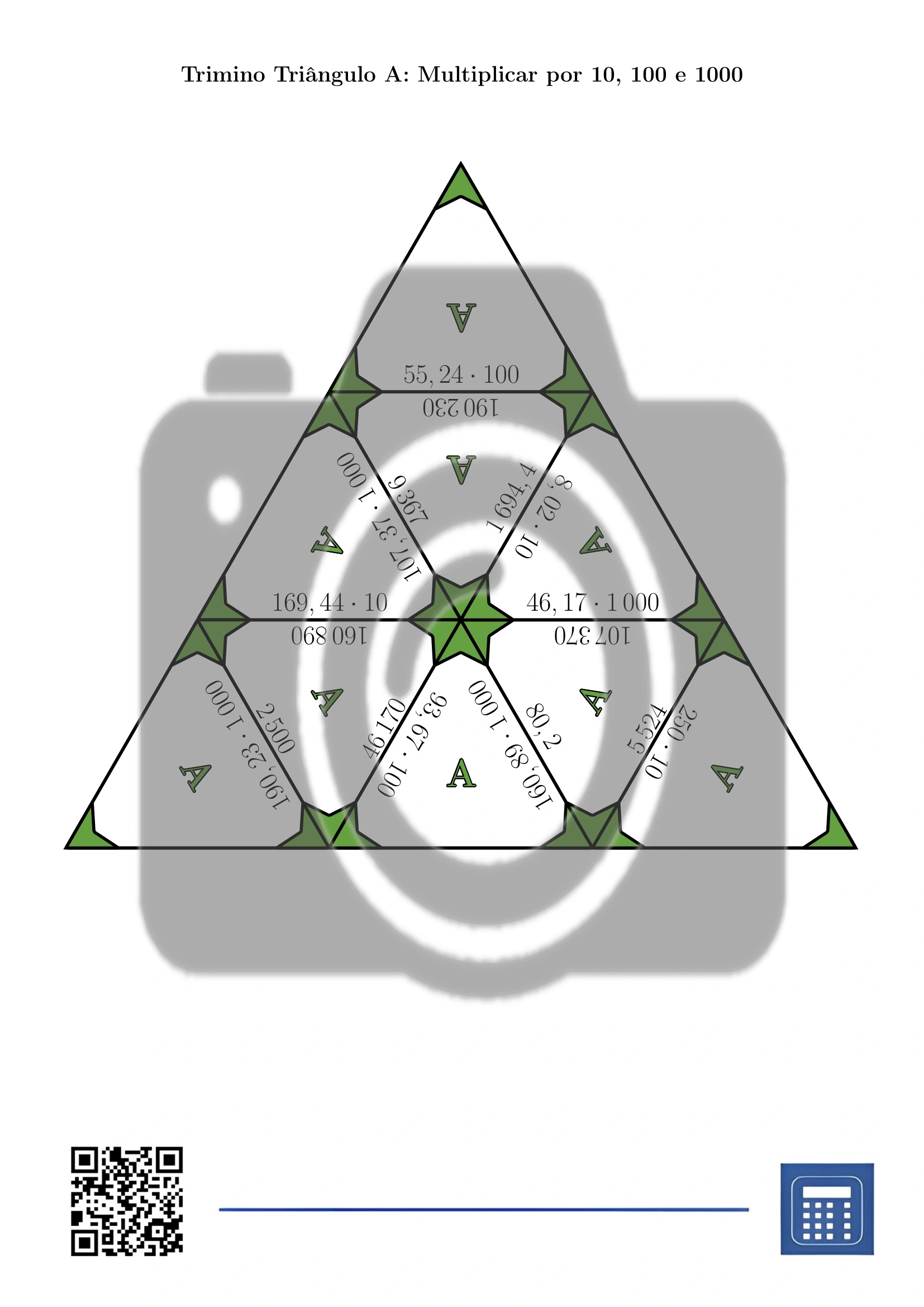 Trimino: Multiplicar por 10, 100 e 1000 - Image 2