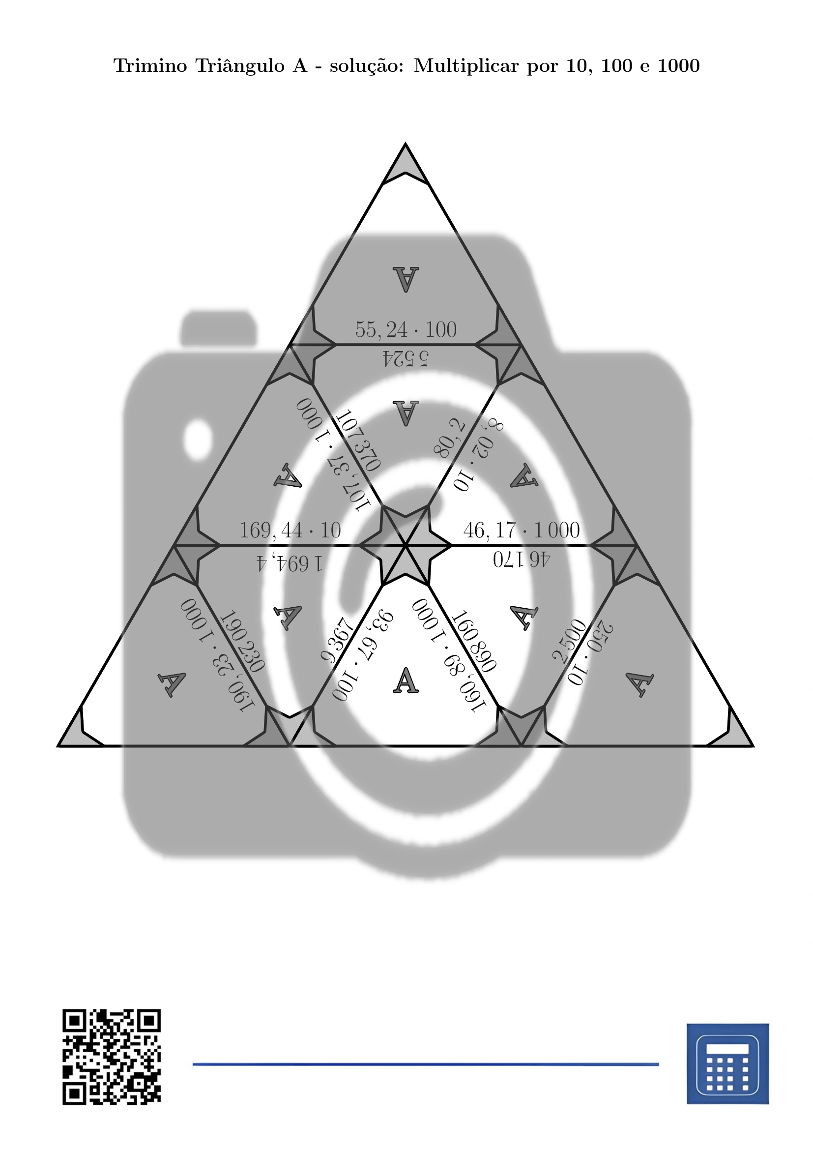 Trimino: Multiplicar por 10, 100 e 1000 - Image 6