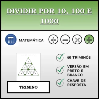 Trimino: Dividir por 10, 100 e 1000