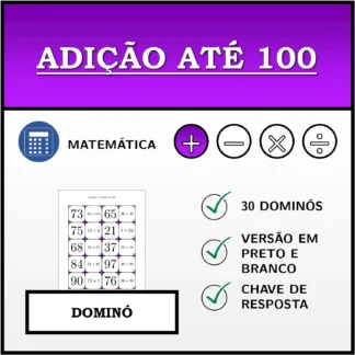 Dominó: Adição até 100