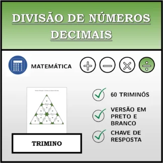 Trimino: Divisão de números decimais