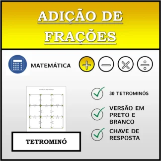 Tetromino: Adição de frações