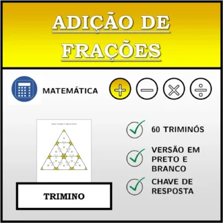 Trimino: Adição de frações
