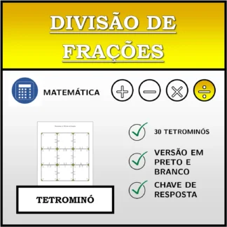 Tetromino: Divisão de frações