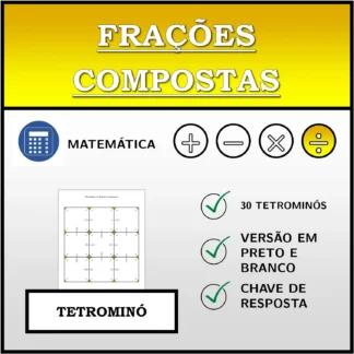 Tetromino: Frações compostas