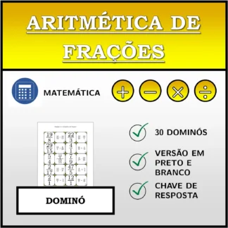 Dominó: Aritmética de frações