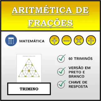 Trimino: Aritmética de frações