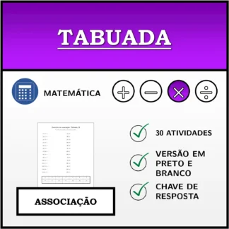 Exercício de associação: Tabuada