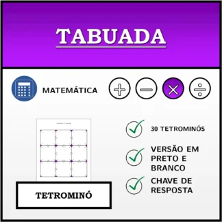 Tetromino: Tabuada