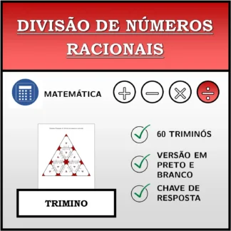 Trimino: Divisão de números racionais