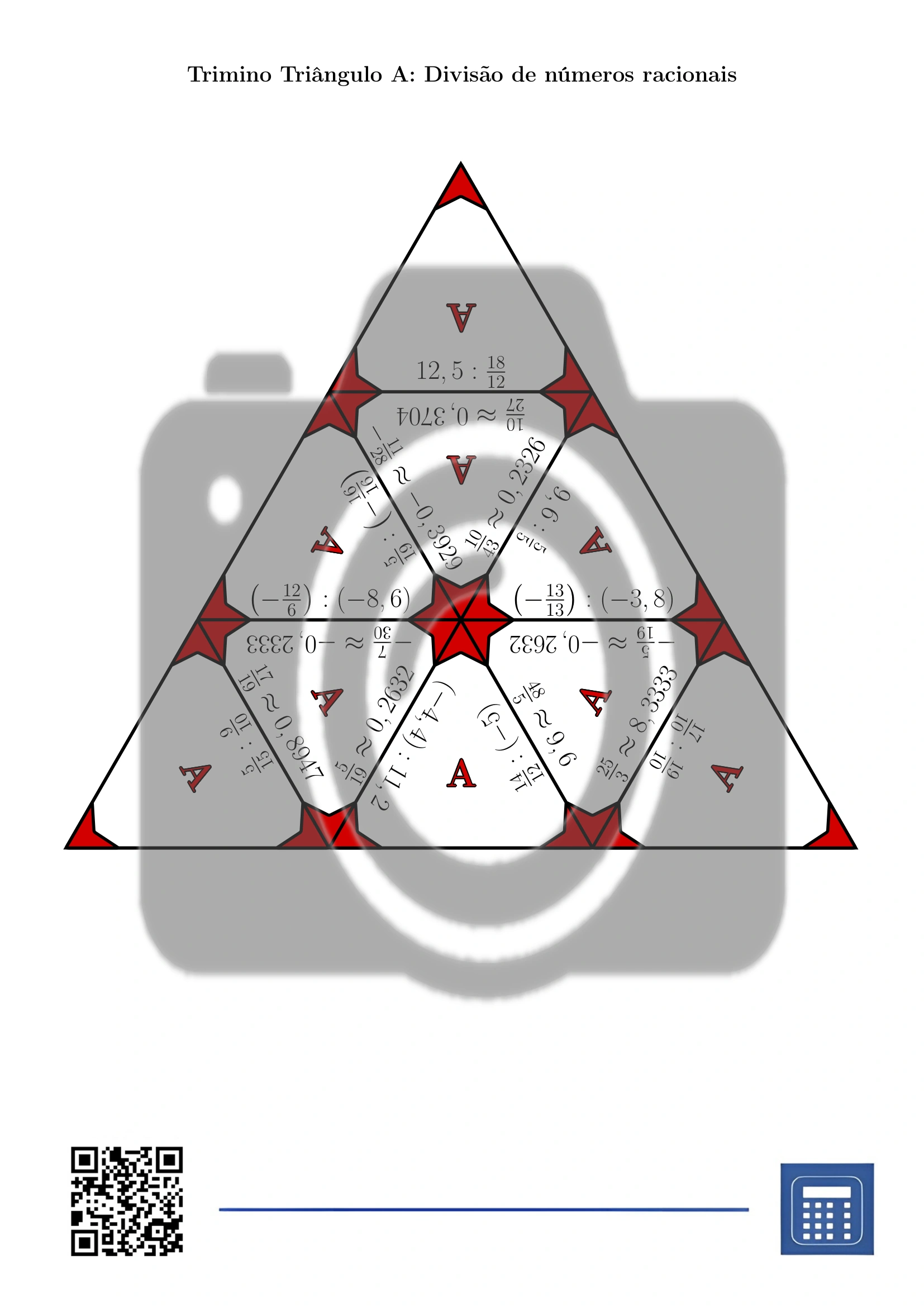 Trimino: Divisão de números racionais - Image 2