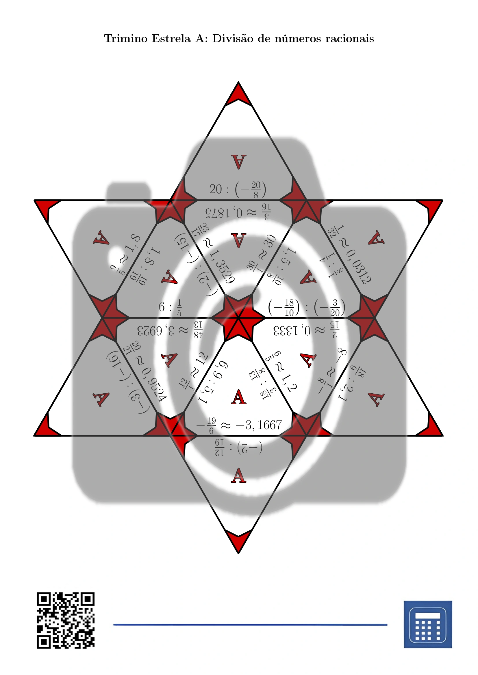 Trimino: Divisão de números racionais - Image 4
