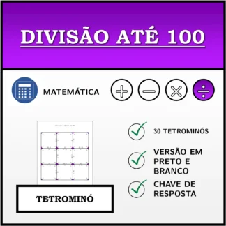 Tetromino: Divisão até 100